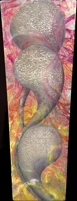 tear drop red wolf fine art